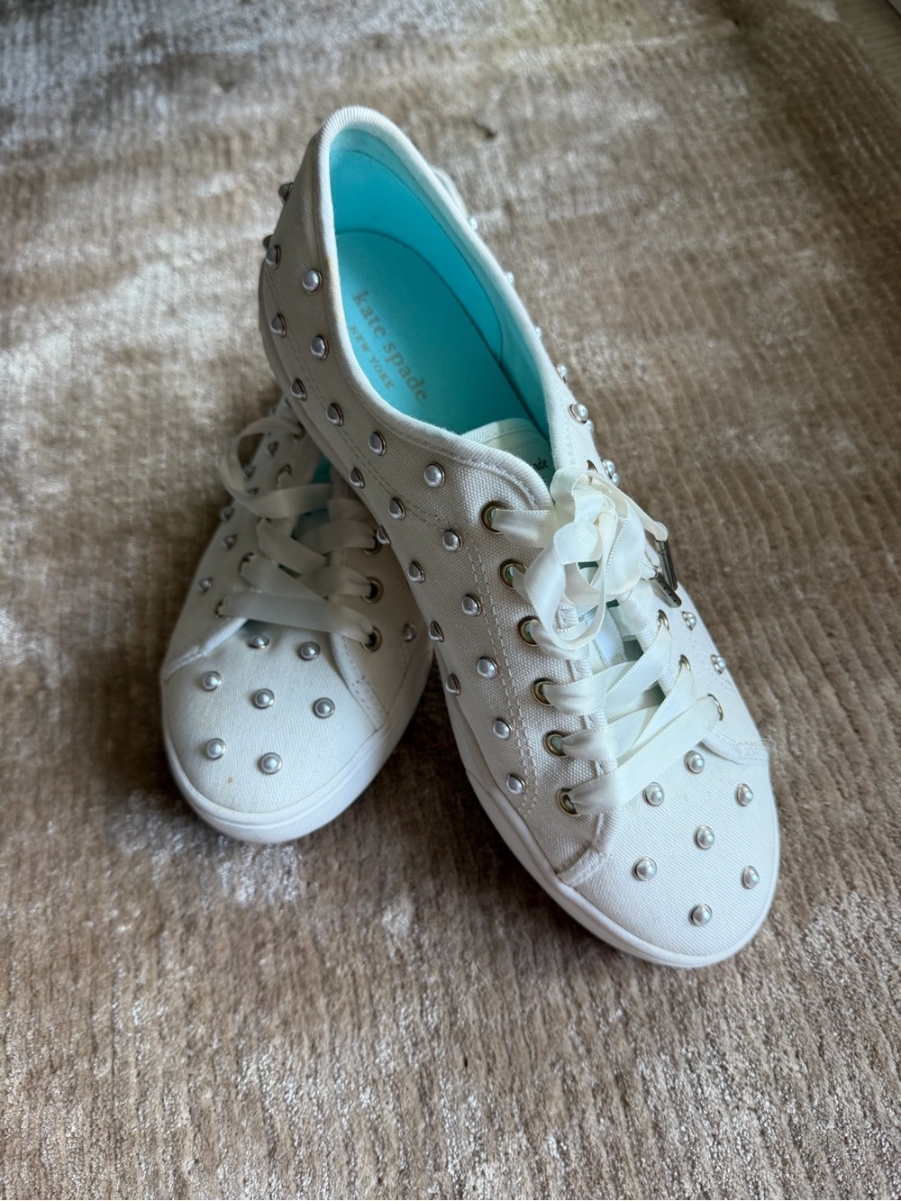 kate spade Wedding Pearl Sneakers